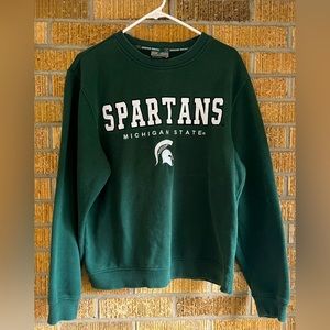 Michigan State Spartans Women’s Crew Neck Sweatshirt